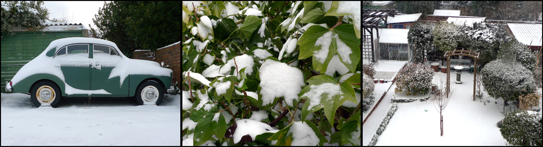 Monday March 11th (2013) It's been snowing again width=