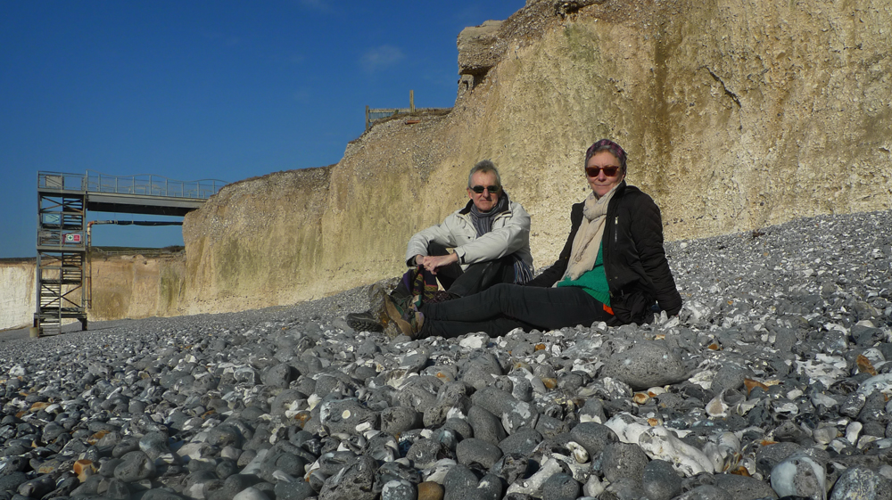 Tuesday January 19th (2016) Lunch on the beach. width=