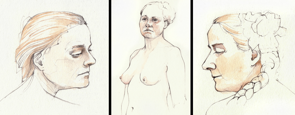 Saturday January 7th (2017) Life Drawing width=