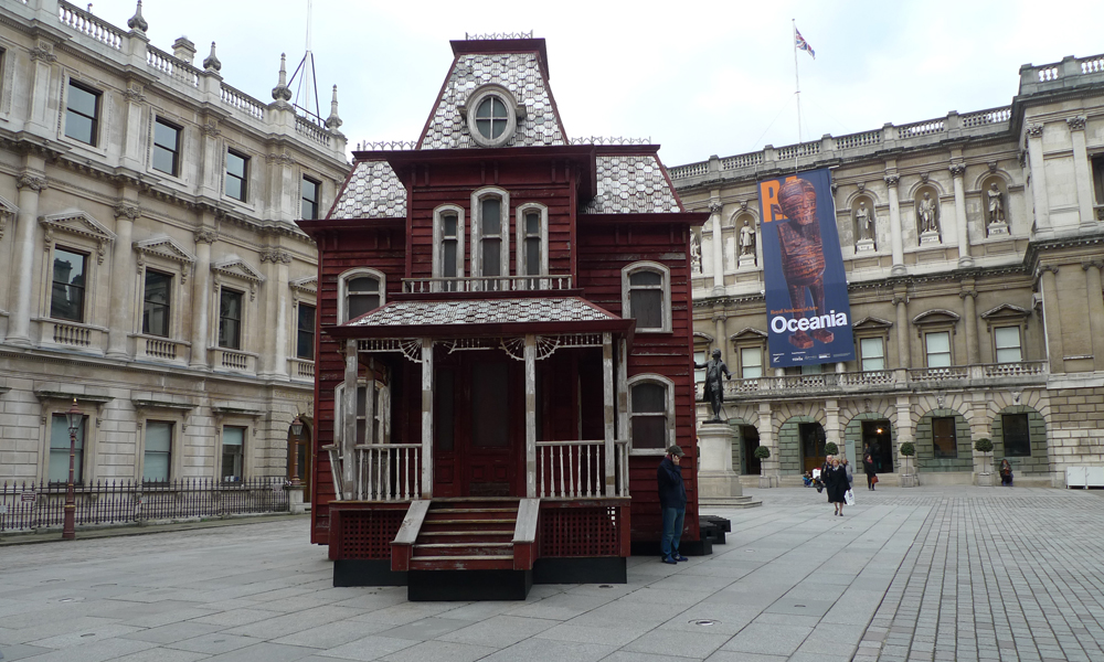 Tuesday December 11th (2018) PsychoBarn by Cornelia Parker width=