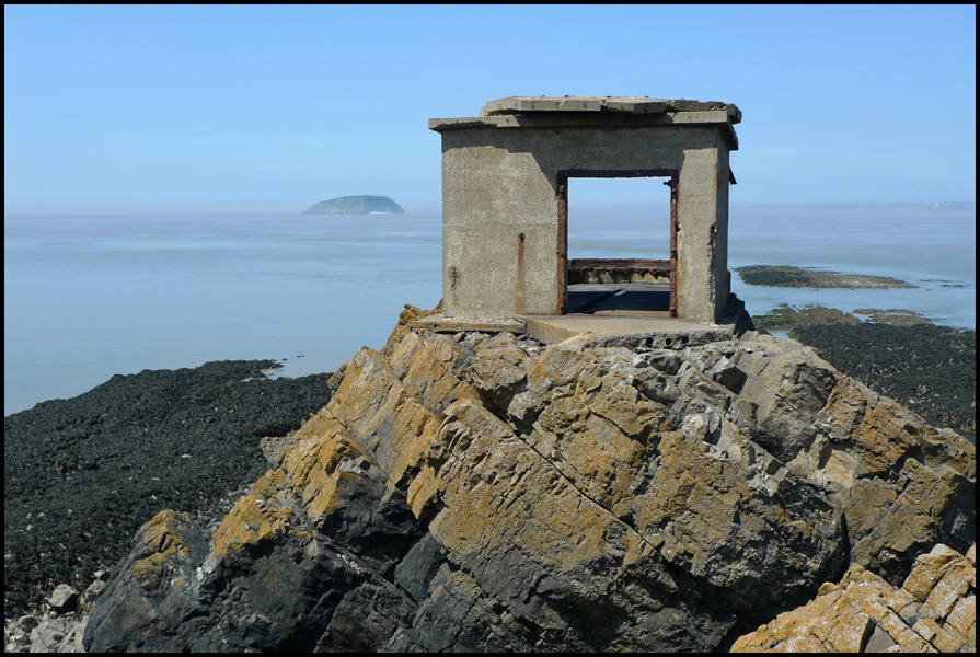 Monday June 28th (2010) Steep Holm Island seen from Brean Down width=