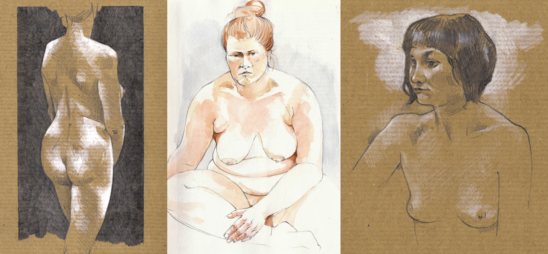 Saturday June 11th (2016) Life Drawings  width=