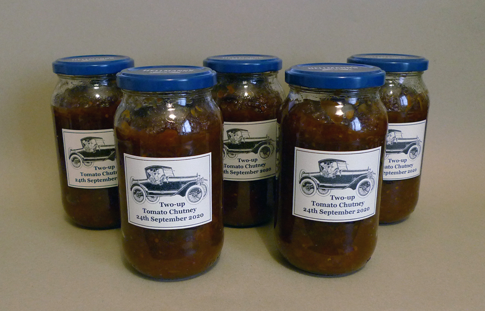 Thursday September 24th (2020) Two-up Tomato Chutney width=