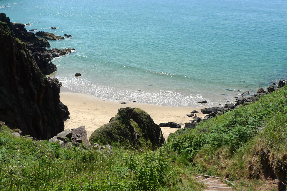 Thursday June 23rd (2022) Another isolated bay and sandy beach width=