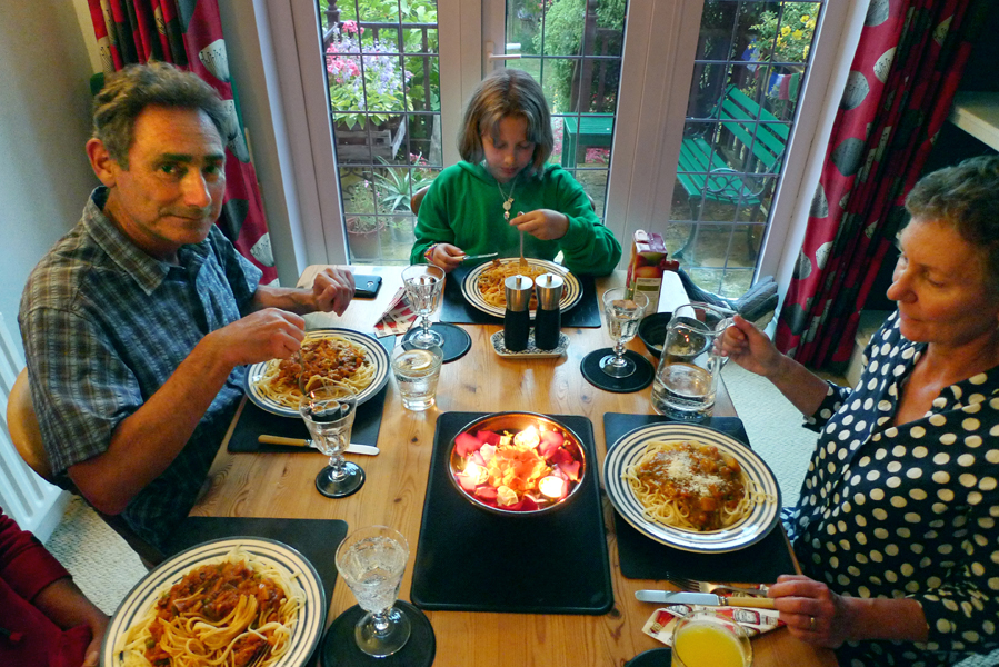 Saturday August 8th (2015) Spaghetti Bolognaise width=