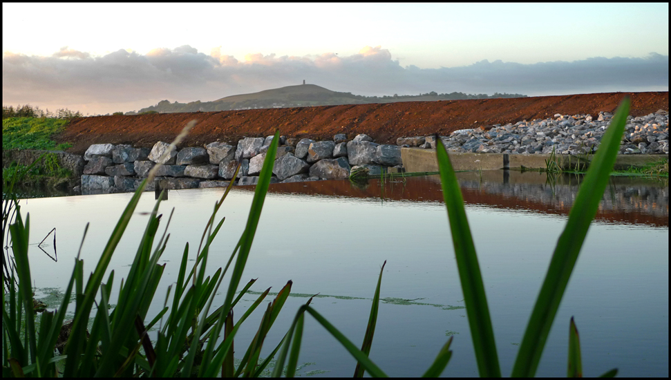 Sunday October 3rd (2010) The Tor, the Brue and the Weir width=