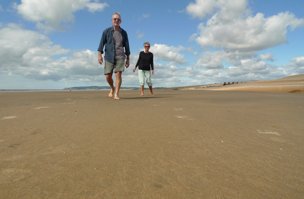 Tuesday July 28th (2020) We had the beach to ourselves this morning width=