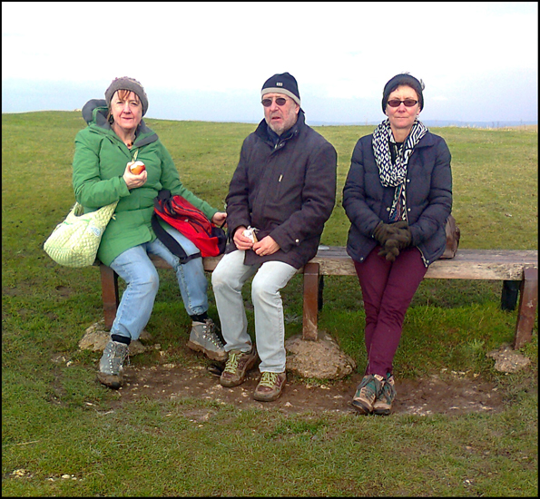 Sunday January 13th (2013) Mount Caburn width=