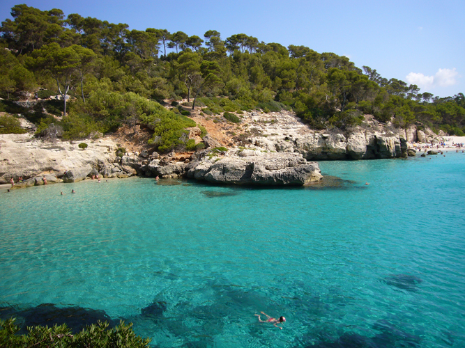 Thursday August 10th (2006) Mitjaneta Bay width=