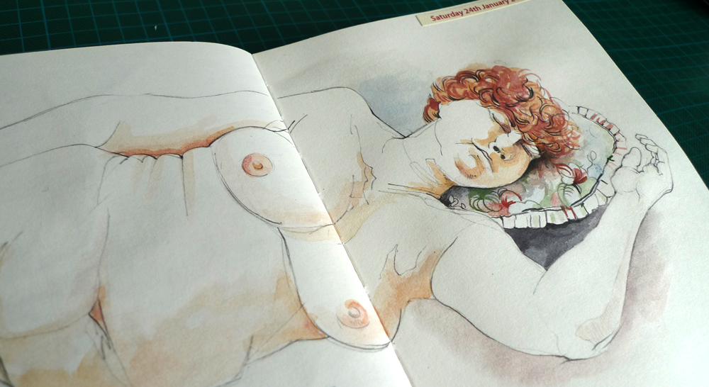 Saturday January 24th (2015) Life Drawing width=