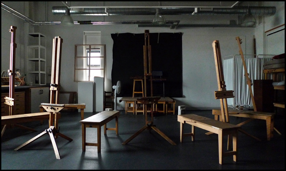 Monday February 22nd (2010) Natural Light in the Life Drawing Studio width=