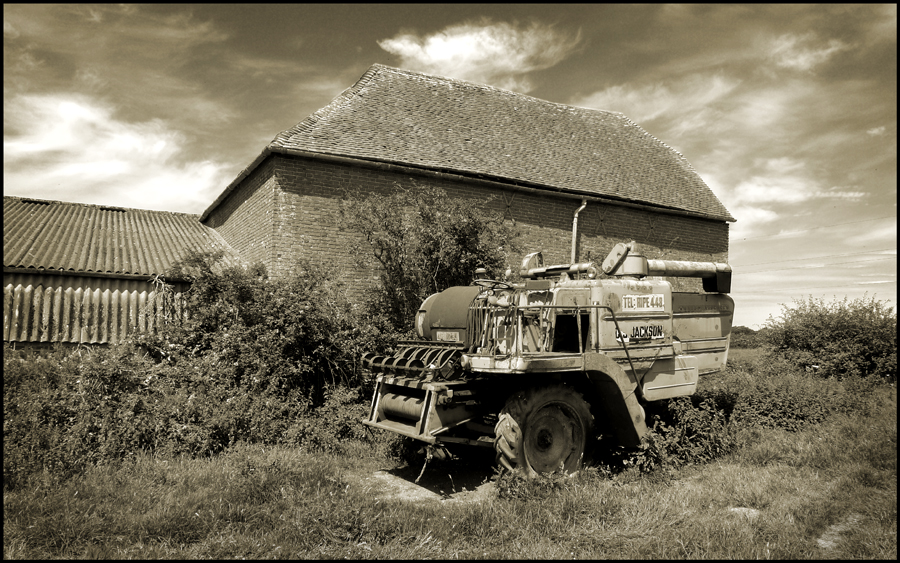 Tuesday July 26th (2011) Combine Harvester width=