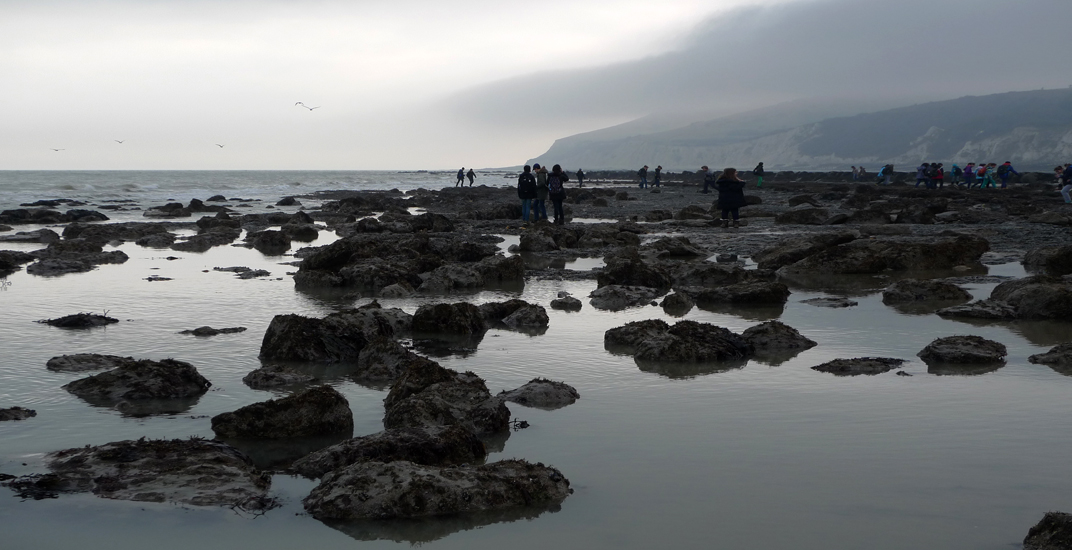 Monday January 13th (2014) Distant figures ... width=