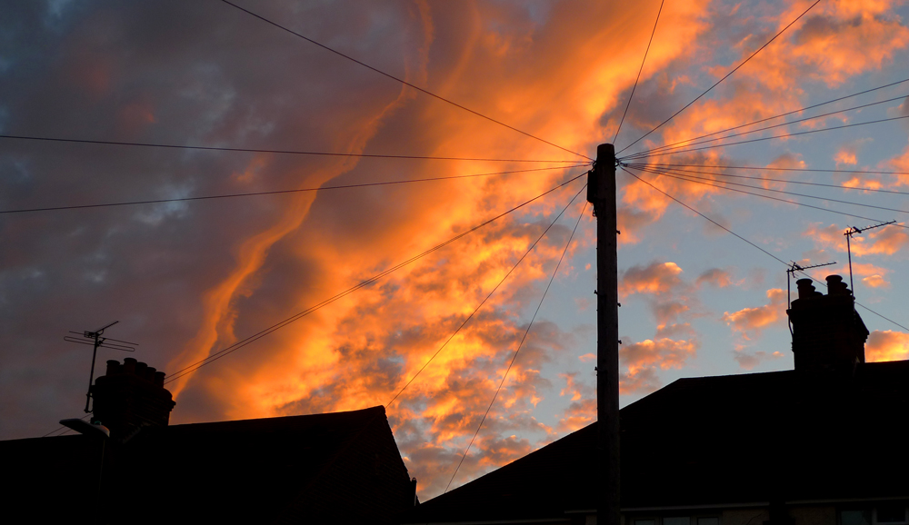 Friday November 2nd (2018) Great sunset this evening. width=