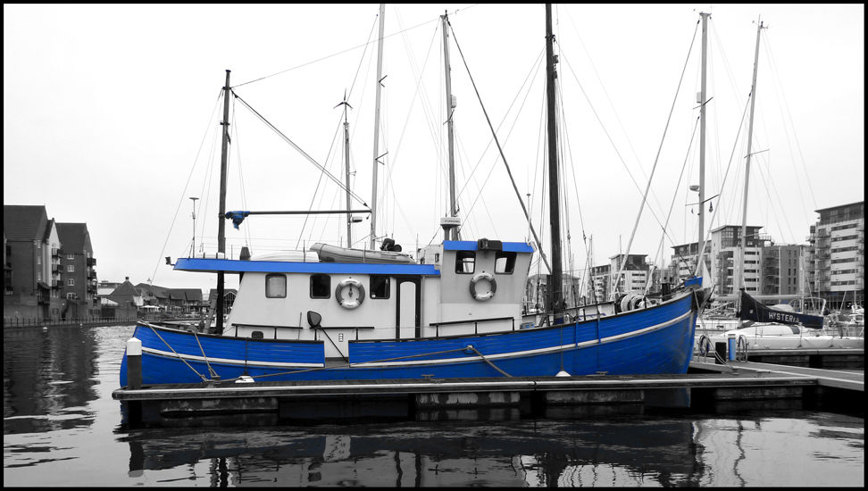 Thursday December 13th (2012) Blue boat ... width=