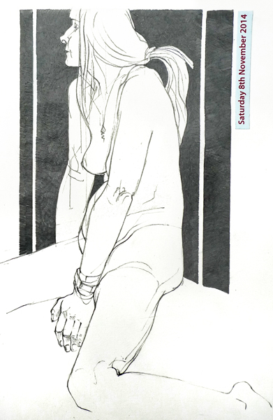 Saturday November 8th (2014) Life drawing width=