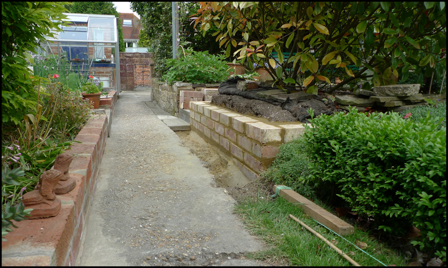 Wednesday June 26th (2013) Work on the bottle-neck continues. width=