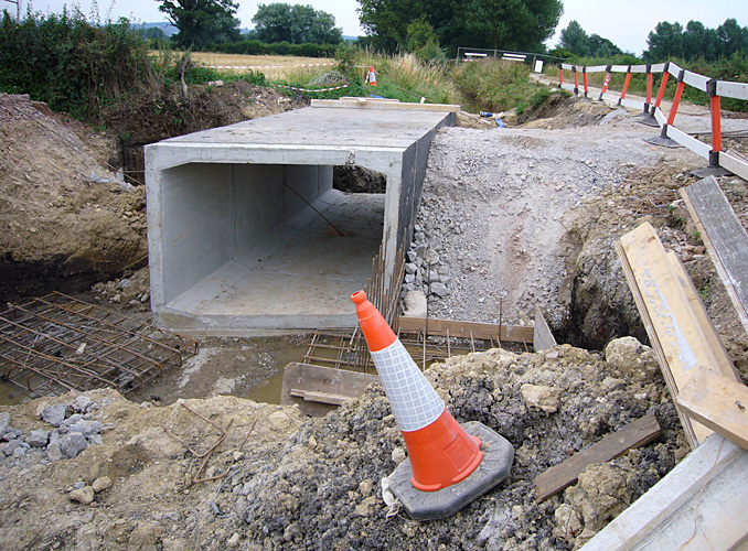 Wednesday July 19th (2006) Bridge under repair width=