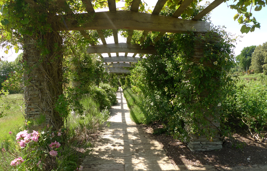 Saturday June 20th (2015) Covered walkway. width=