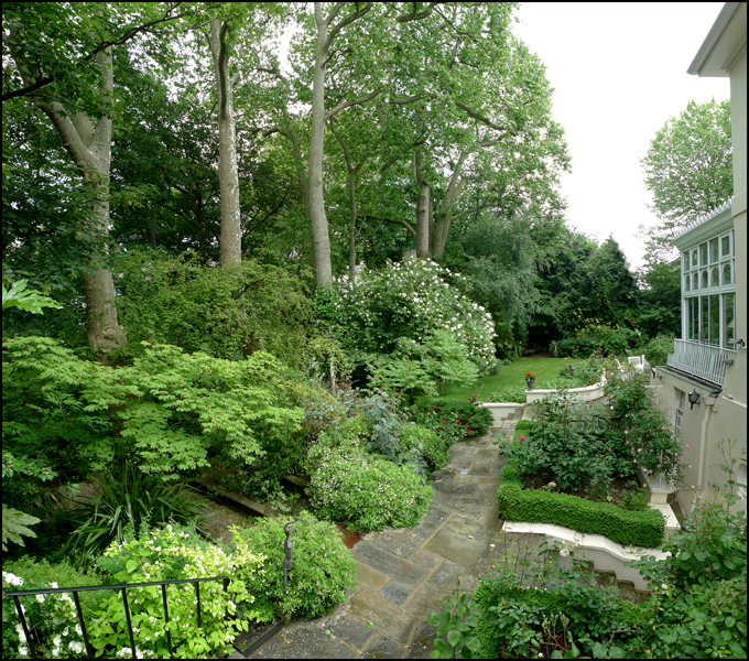 Sunday June 16th (2013) Roger and Jennifer's garden width=