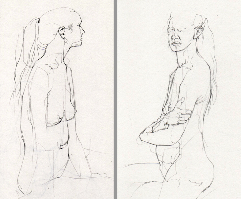 Friday October 17th (2025) Life Drawing at The All Saints Centre in Lewes width=