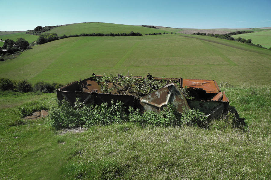 Sunday August 23rd (2015) A Rusting water tank ... width=