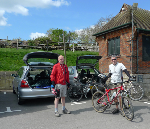 Tuesday April 15th (2014) A ride in Friston Forest ... width=