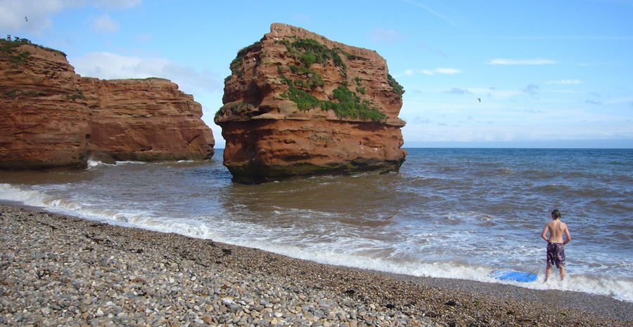 Friday July 27th (2007) Ladram bay width=