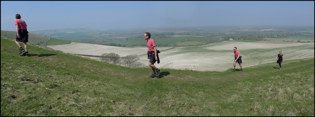 Thursday April 25th (2013) Looking north over Wilmington. width=