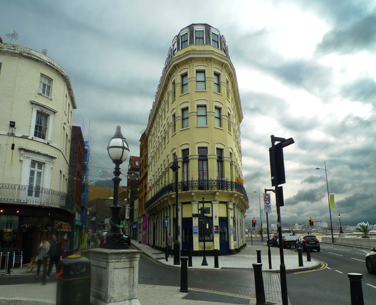 Tuesday August 11th (2015) Margate's own 'Flatiron' width=