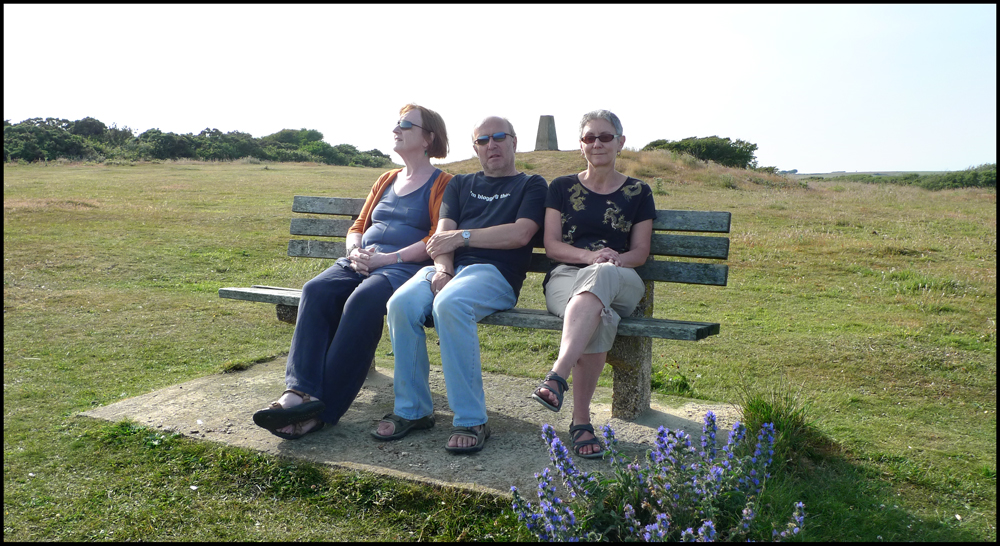 Friday July 12th (2013) The second trig point and dew pond. width=