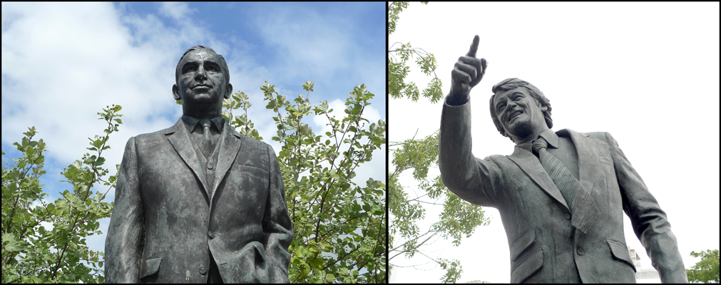 Thursday July 7th (2011) Sir Alf Ramsey and Sir Bobby Robson width=