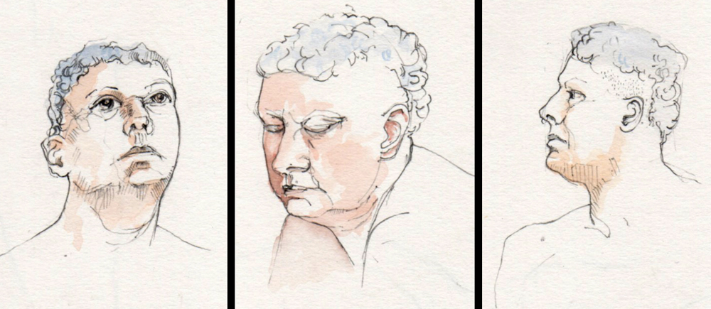 Friday July 18th (2025) A difficult morning in the life drawing studio width=