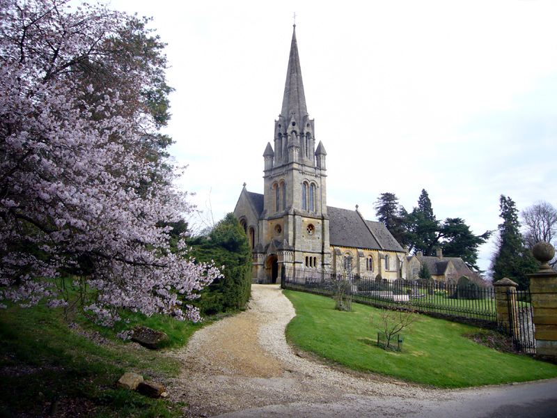 Wednesday April 9th (2008) Batsford Church width=