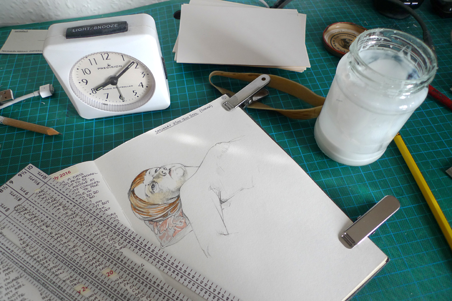 Saturday July 23rd (2016) Portrait of Sarah width=