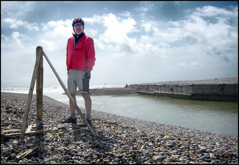 Wednesday April 11th (2012) Tripod at Cuckmere Haven width=