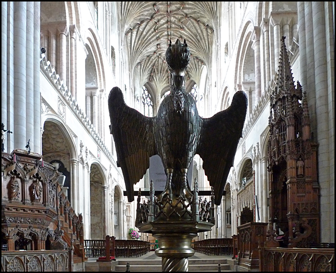 Friday July 6th (2012) Inside Norwich Cathedral width=