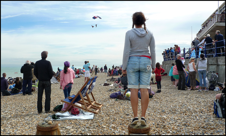 Thursday August 18th (2011) On Tiptoe for a better view width=