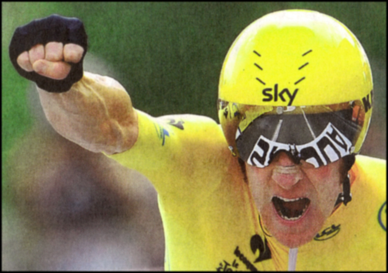 Sunday July 22nd (2012) Bradley Wiggins width=