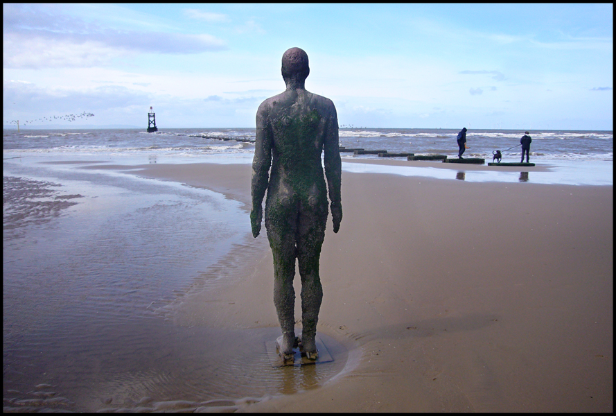 Thursday July 30th (2009) Another Place, Crosby Beach. width=