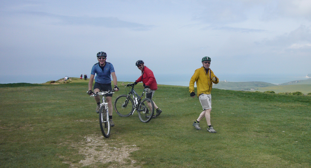 Thursday May 19th (2016) Primary colours at Beachy Head width=