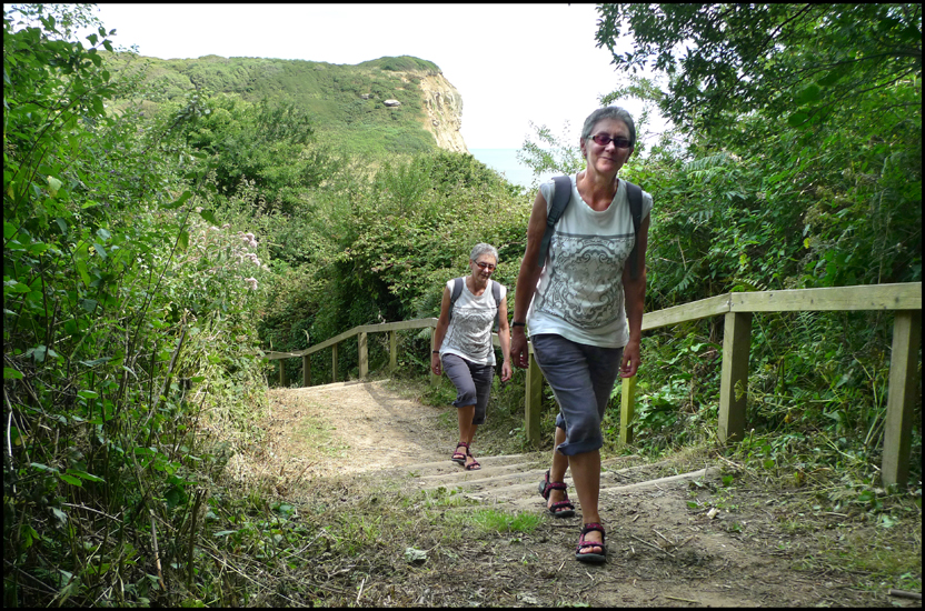 Saturday August 10th (2013) Jude on the Saxon Shore Way width=