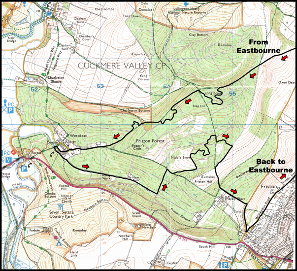 Thursday March 15th (2012) Friston Forest width=