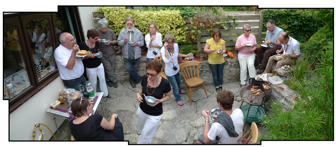 Wednesday July 7th (2010) Lunchtime Barbecue width=