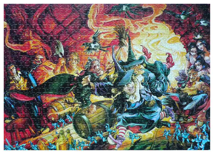 Tuesday February 16th (2021) Carpe Jugulum (1,000 piece Jigsaw puzzle) width=