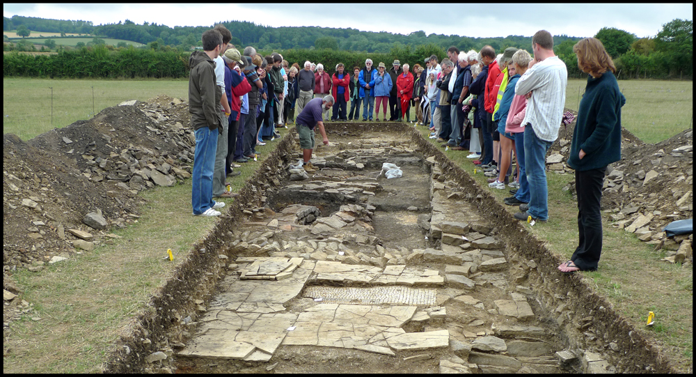 Tuesday August 17th (2010) Butleigh's Roman Villa width=