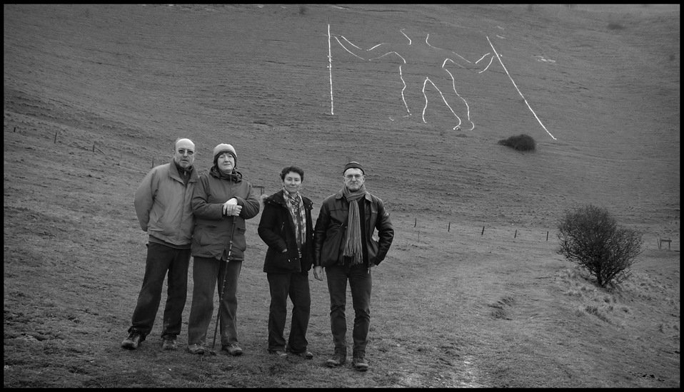 Saturday January 1st (2011) Traditional New Year's Day walk. width=