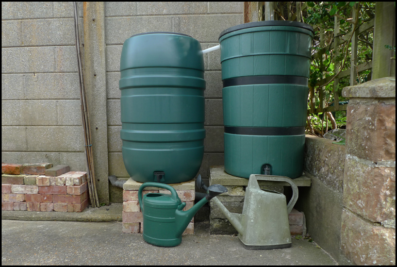 Sunday April 22nd (2012) Water butts. width=