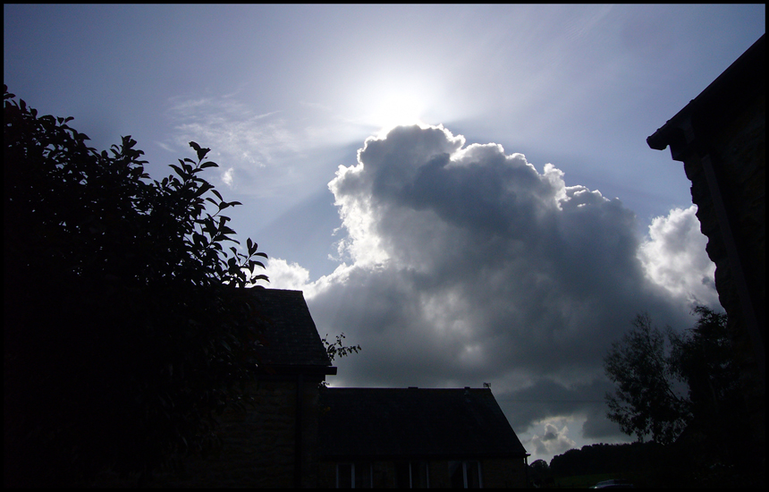 Friday October 16th (2009) Clouds over Petvins width=