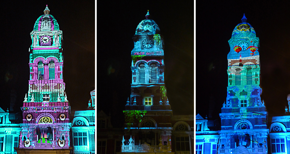 Friday December 2nd (2016) Lighting up the clocktower width=